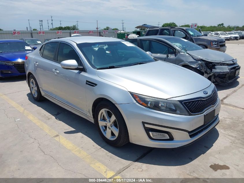 2015 Kia Optima Lx VIN: 5XXGM4A72FG402891 Lot: 39446287