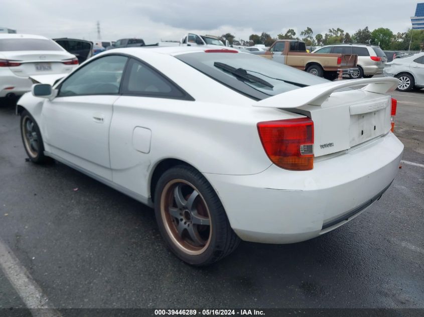 2002 Toyota Celica Gt VIN: JTDDR32T020112204 Lot: 39446289