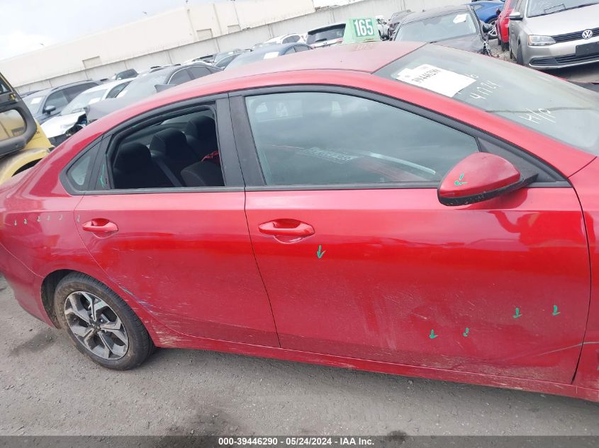 2019 Kia Forte Lxs VIN: 3KPF24AD0KE115673 Lot: 39446290