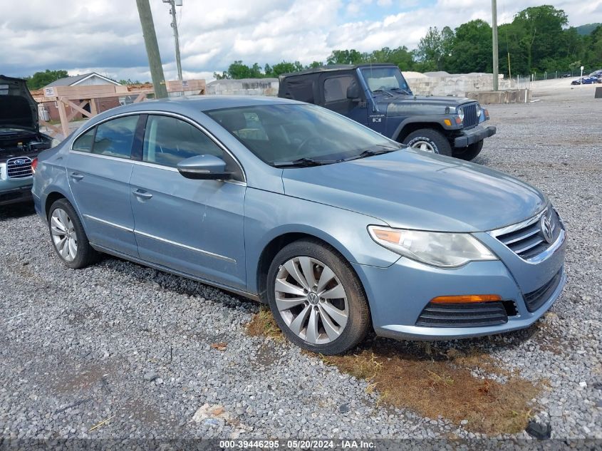 2012 Volkswagen Cc Sport VIN: WVWMN7AN2CE523324 Lot: 39446295