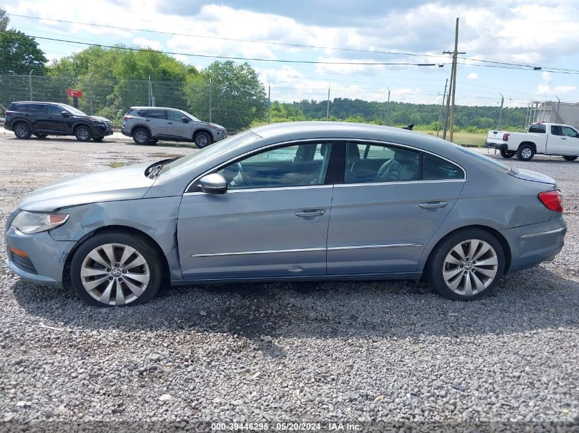 2012 Volkswagen Cc Sport VIN: WVWMN7AN2CE523324 Lot: 39446295