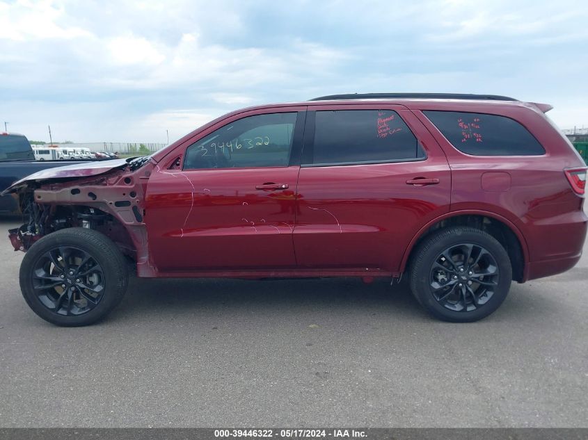 2023 Dodge Durango Gt Awd VIN: 1C4RDJDG3PC618950 Lot: 39446322