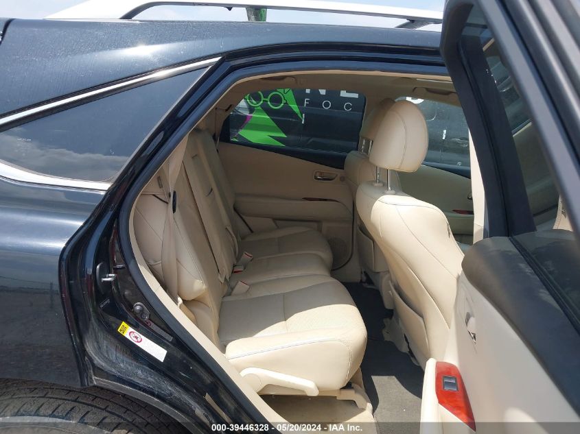 2010 Lexus Rx 450H VIN: JTJBC1BA4A2007001 Lot: 39446328