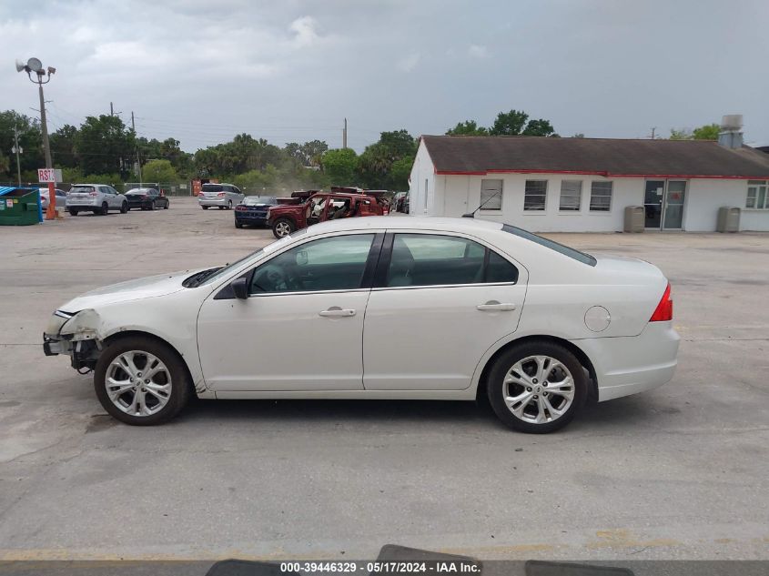 2012 Ford Fusion Se VIN: 3FAHP0HA1CR158255 Lot: 39446329