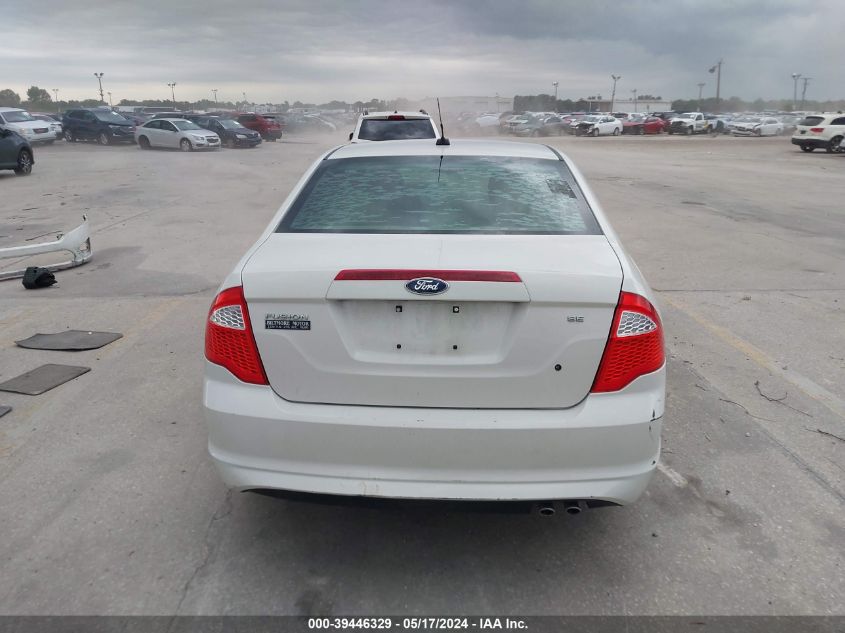 2012 Ford Fusion Se VIN: 3FAHP0HA1CR158255 Lot: 39446329