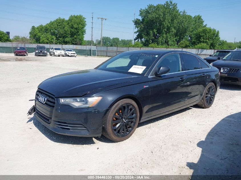 2013 Audi A6 3.0T Premium VIN: WAUGGAFC8DN013005 Lot: 39446330