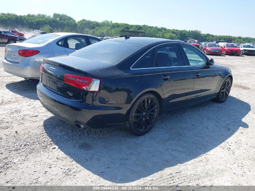 2013 Audi A6 3.0T Premium VIN: WAUGGAFC8DN013005 Lot: 39446330