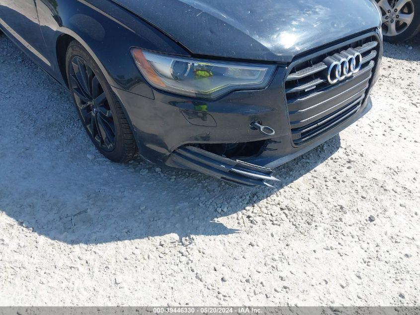 2013 Audi A6 3.0T Premium VIN: WAUGGAFC8DN013005 Lot: 39446330