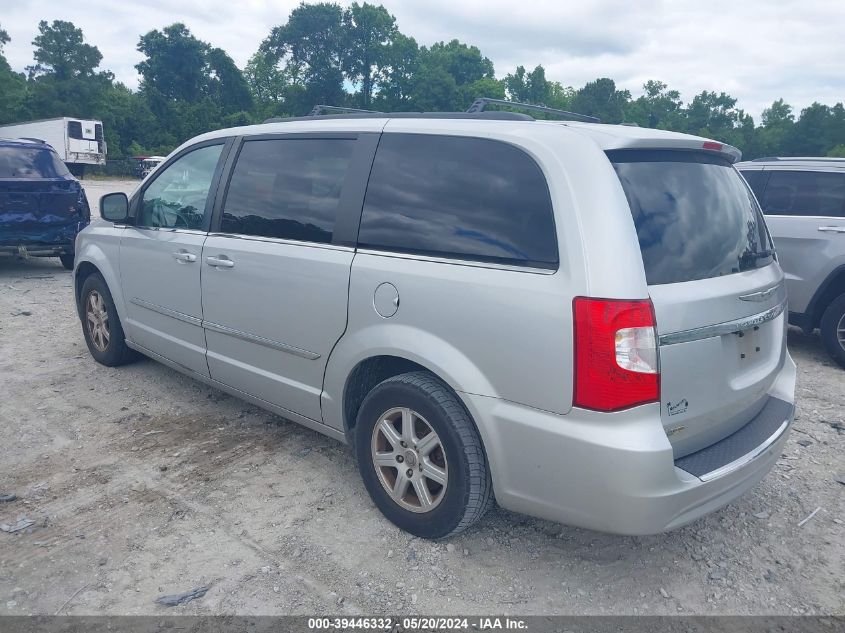 2012 Chrysler Town & Country Touring VIN: 2C4RC1BG7CR381967 Lot: 39446332