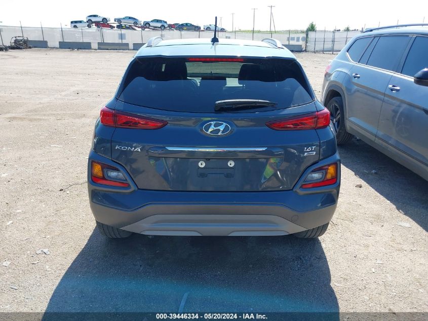 2018 Hyundai Kona Limited VIN: KM8K3CA54JU103522 Lot: 39446334