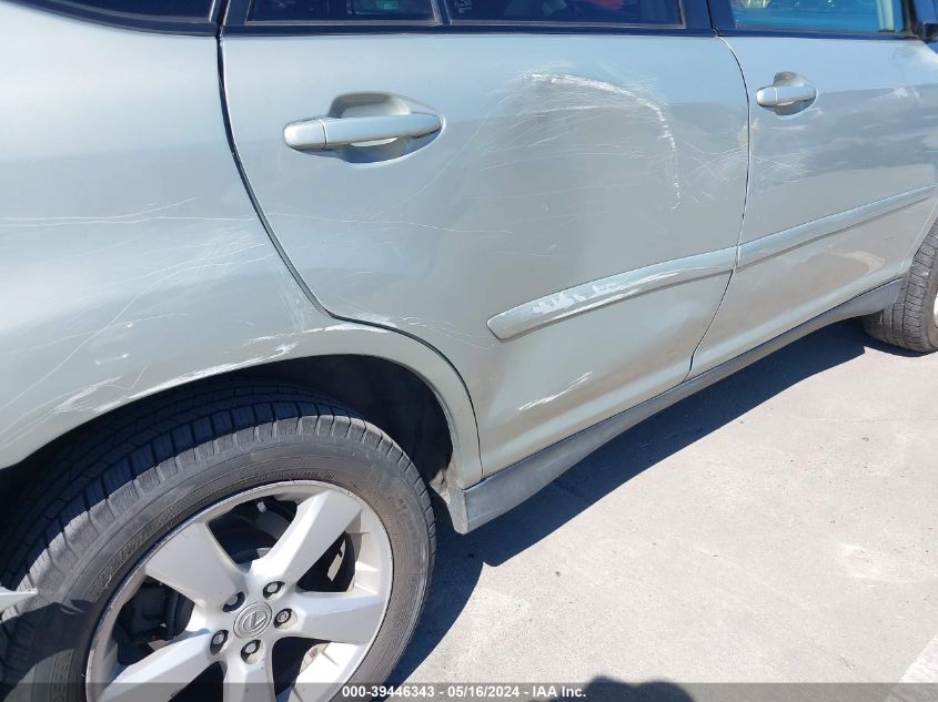 2006 Lexus Rx 330 VIN: JTJHA31U760105367 Lot: 39446343