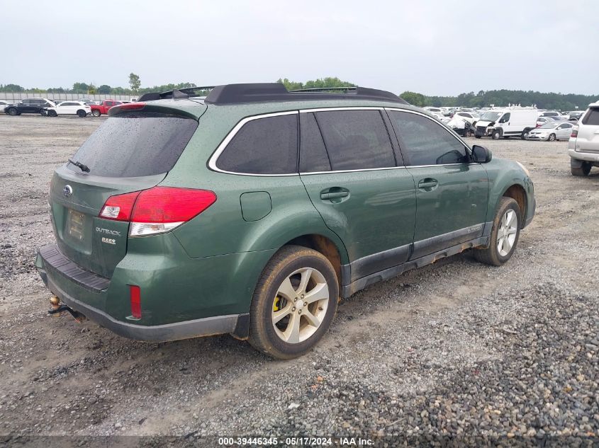 2014 Subaru Outback 2.5I Premium VIN: 4S4BRBCC3E3275220 Lot: 39446345