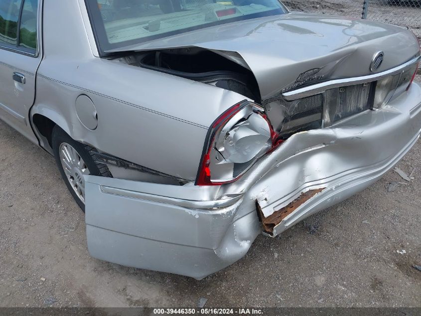 2008 Mercury Grand Marquis Ls VIN: 2MEFM75V28X601143 Lot: 39446350