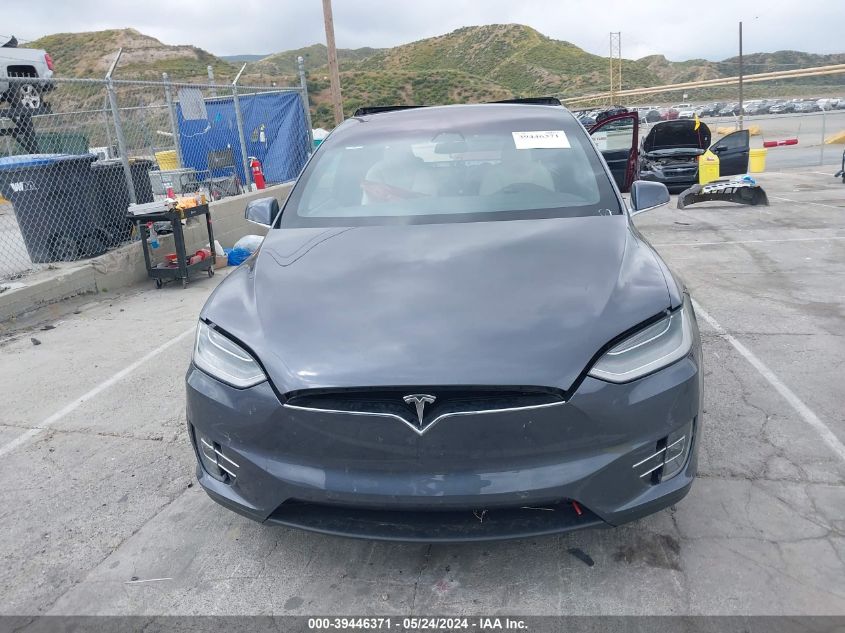 2021 Tesla Model X Long Range Dual Motor All-Wheel Drive/Long Range Plus Dual Motor All-Wheel Drive VIN: 5YJXCAE2XMF323226 Lot: 39446371