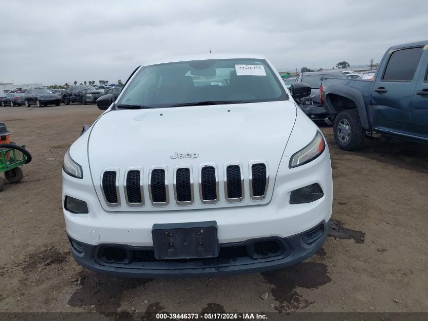 2015 Jeep Cherokee Sport VIN: 1C4PJLAB2FW507517 Lot: 39446373