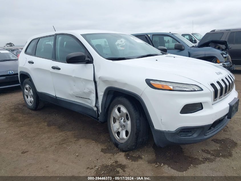 2015 Jeep Cherokee Sport VIN: 1C4PJLAB2FW507517 Lot: 39446373