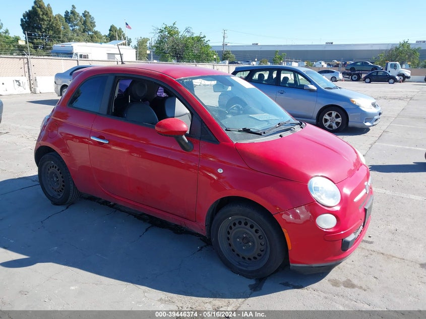 2013 Fiat 500 Pop VIN: 3C3CFFAR8DT674115 Lot: 39446374