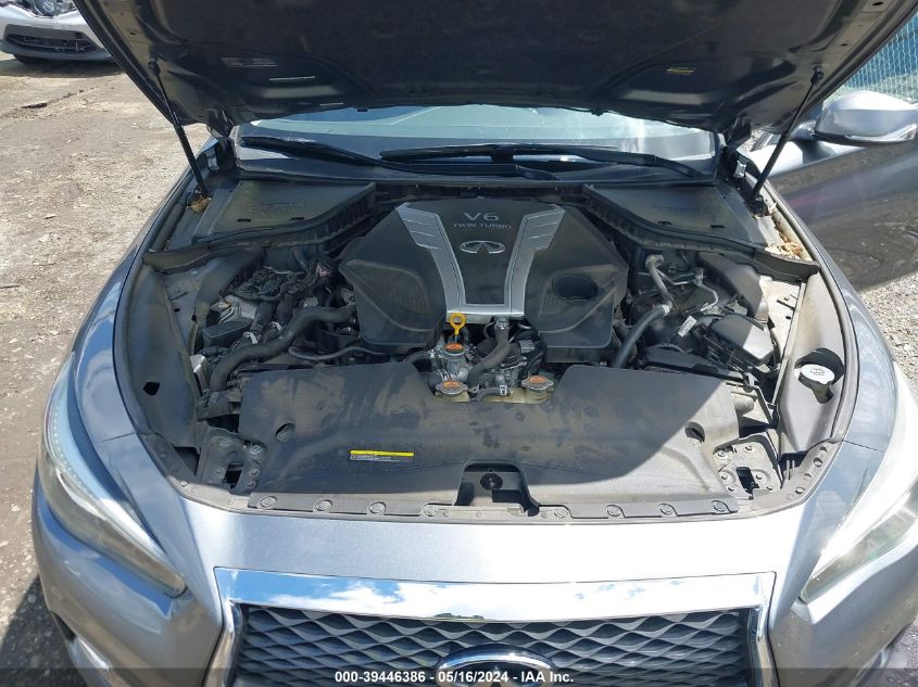 2018 Infiniti Q50 3.0T Luxe VIN: JN1EV7AR6JM433526 Lot: 39446386