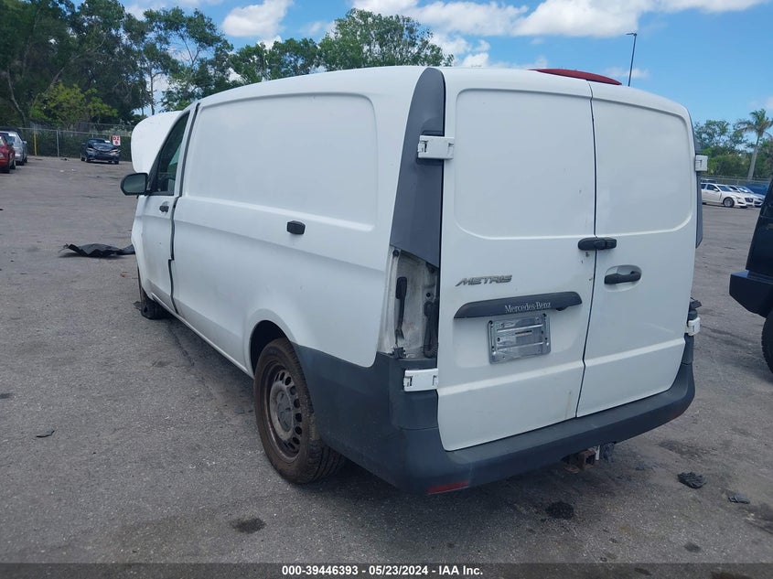 2016 Mercedes-Benz Metris VIN: WD3PG2EA4G3096399 Lot: 39446393