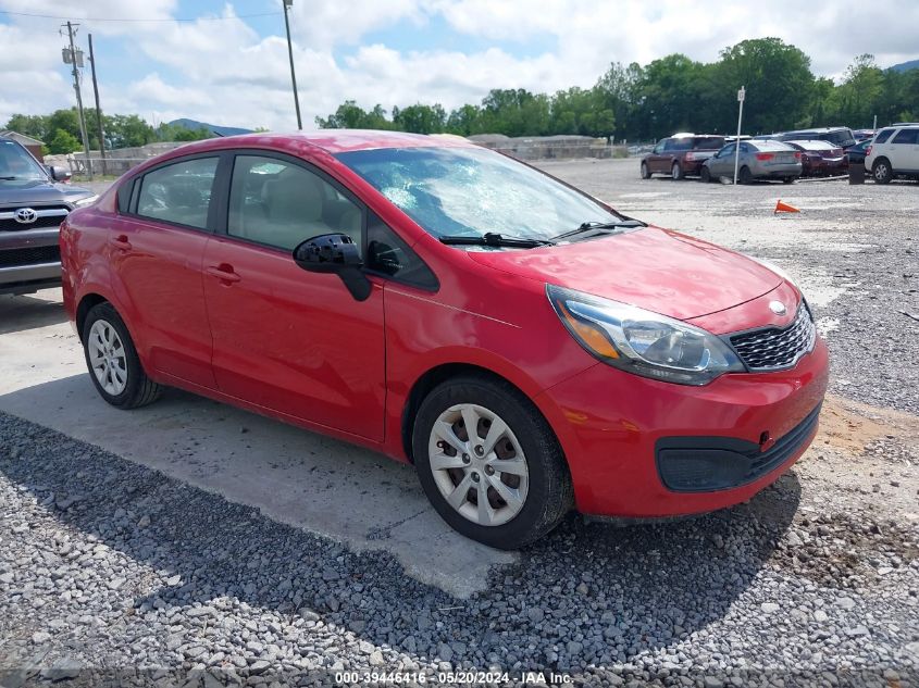 2013 Kia Rio Lx VIN: KNADM4A34D6214527 Lot: 39446416