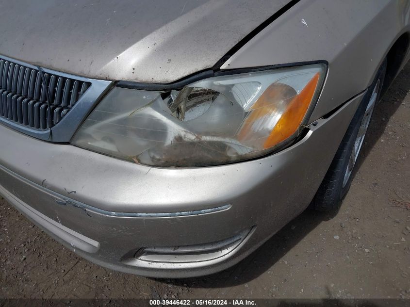 2000 Toyota Avalon Xl VIN: 4T1BF28B1YU109995 Lot: 39446422