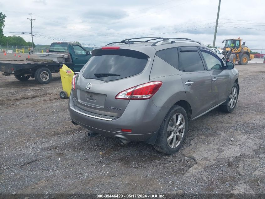 2012 Nissan Murano Le VIN: JN8AZ1MU3CW106753 Lot: 39446429