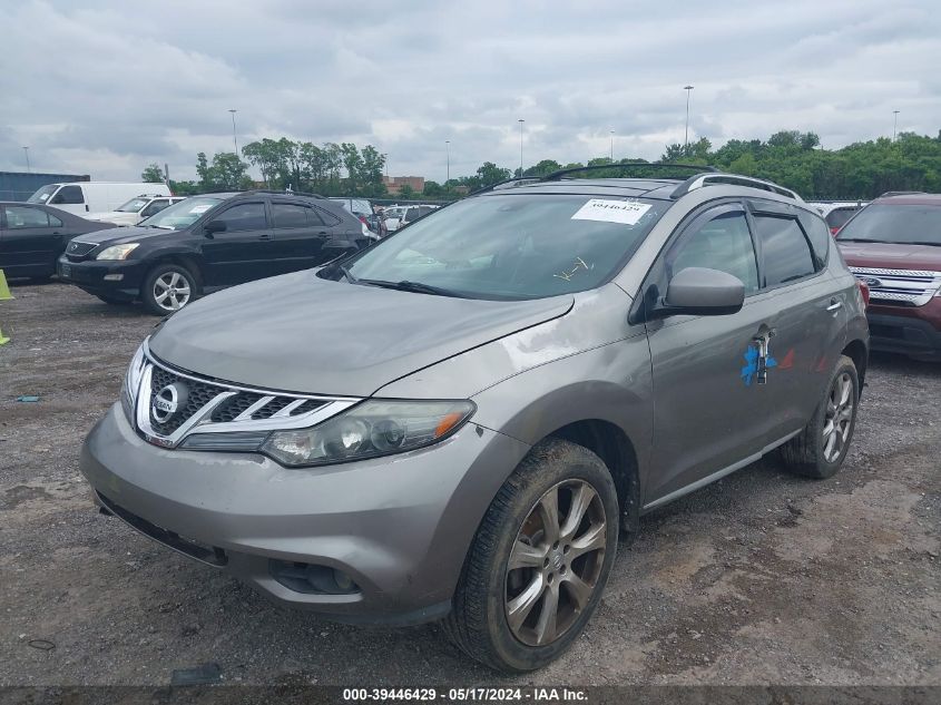 2012 Nissan Murano Le VIN: JN8AZ1MU3CW106753 Lot: 39446429