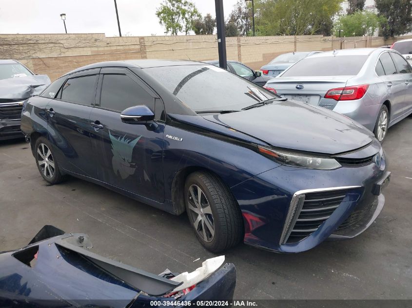 2016 Toyota Mirai VIN: JTDBVRBD1GA000382 Lot: 39446436