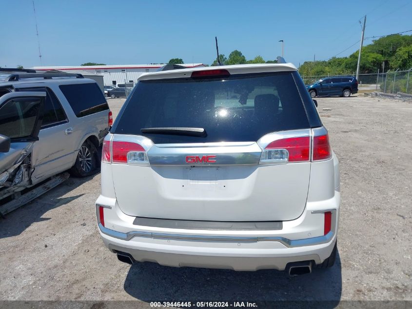 2016 GMC Terrain Denali VIN: 2GKFLRE38G6187261 Lot: 39446445