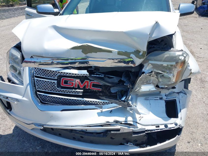 2016 GMC Terrain Denali VIN: 2GKFLRE38G6187261 Lot: 39446445