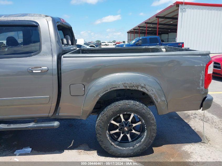 2006 Toyota Tundra Limited V8 VIN: 5TBDT481X6S537213 Lot: 39446461