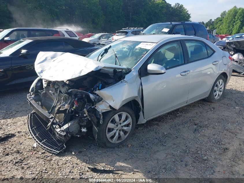 2016 Toyota Corolla Le VIN: 2T1BURHE3GC489365 Lot: 39446462