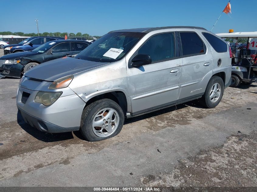 2005 Pontiac Aztek VIN: 3G7DA03E35S541631 Lot: 39446484