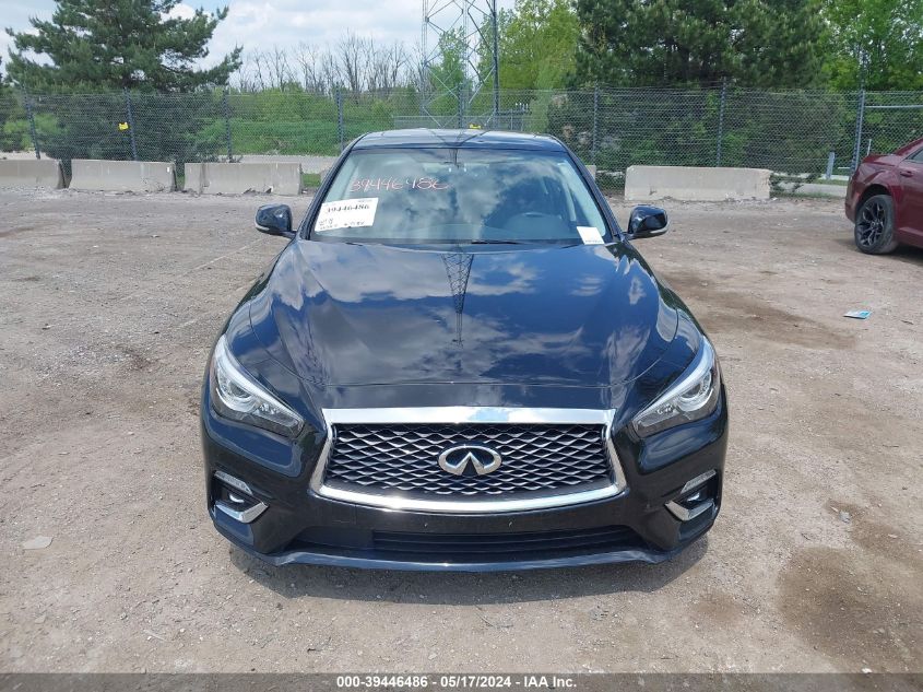 2020 Infiniti Q50 Luxe Awd VIN: JN1EV7AR5LM257197 Lot: 39446486