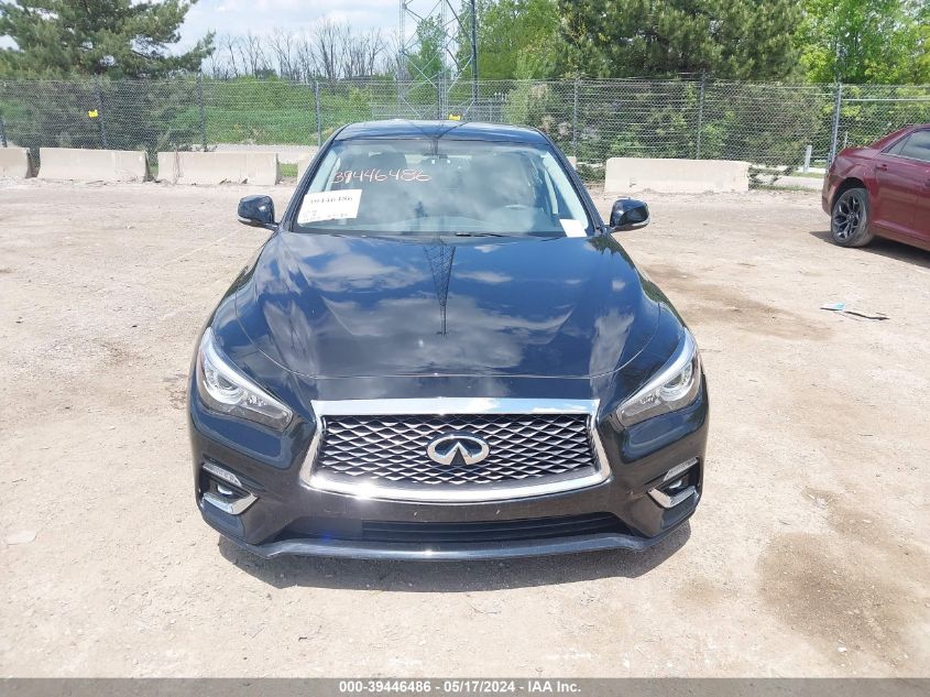 2020 Infiniti Q50 Luxe Awd VIN: JN1EV7AR5LM257197 Lot: 39446486