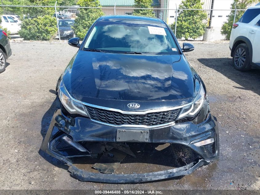 2019 Kia Optima S VIN: 5XXGT4L3XKG302111 Lot: 39446488