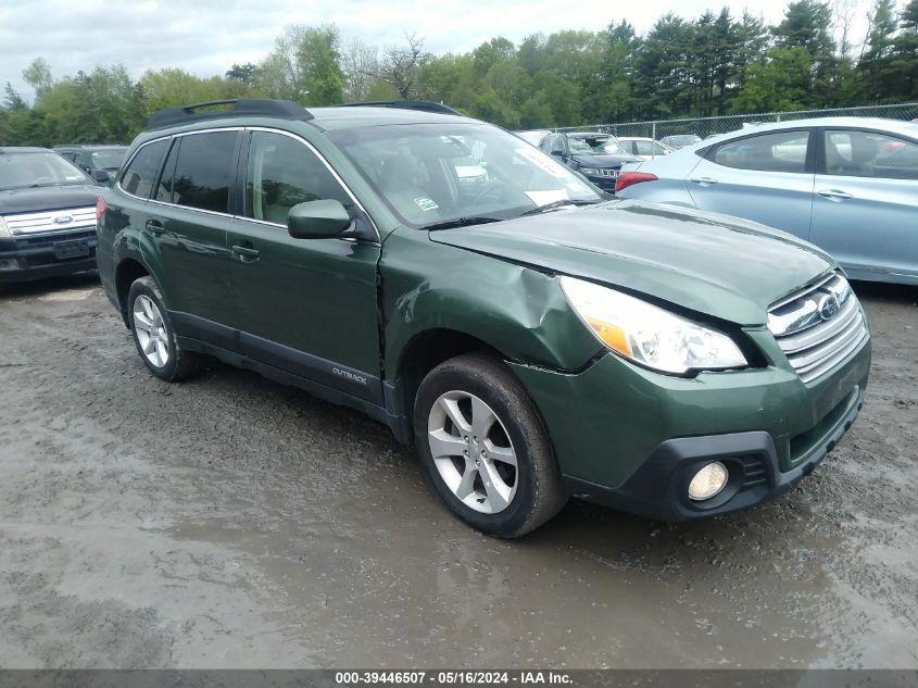 2014 Subaru Outback 2.5I Premium VIN: 4S4BRBCC7E3227137 Lot: 39446507