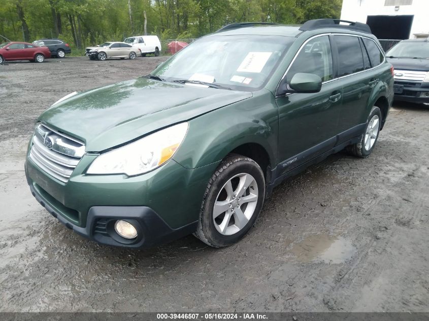 2014 Subaru Outback 2.5I Premium VIN: 4S4BRBCC7E3227137 Lot: 39446507