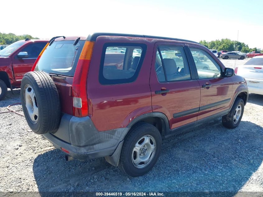 2003 Honda Cr-V Lx VIN: JHLRD684X3C016475 Lot: 39446519