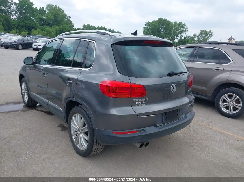 2013 Volkswagen Tiguan Se VIN: WVGAV7AXXDW015422 Lot: 39446524