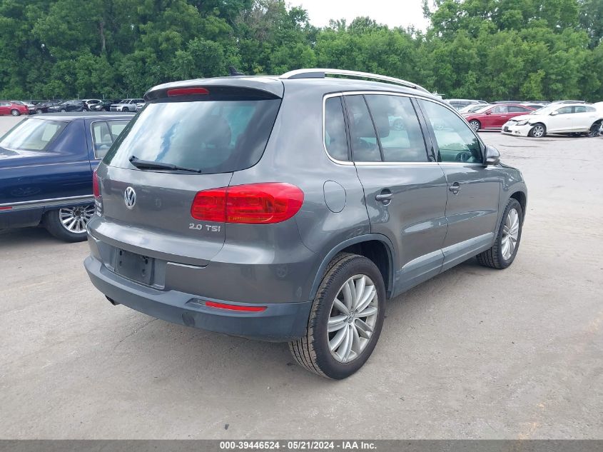 2013 VOLKSWAGEN TIGUAN SE - WVGAV7AXXDW015422