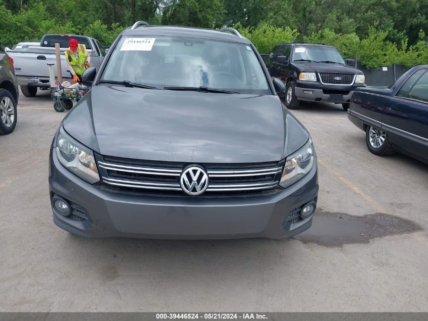 2013 VOLKSWAGEN TIGUAN SE - WVGAV7AXXDW015422