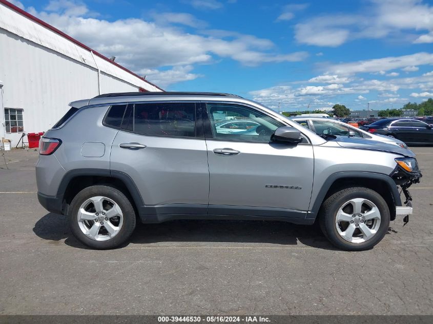 2019 Jeep Compass Latitude 4X4 VIN: 3C4NJDBB6KT601296 Lot: 39446530