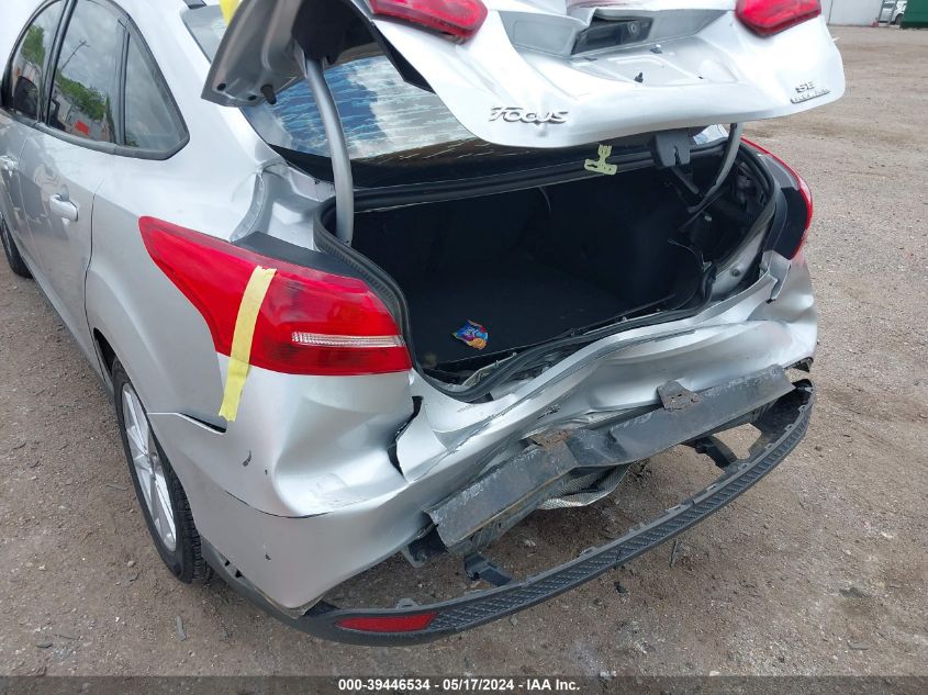 2016 Ford Focus Se VIN: 1FADP3F28GL389749 Lot: 39446534