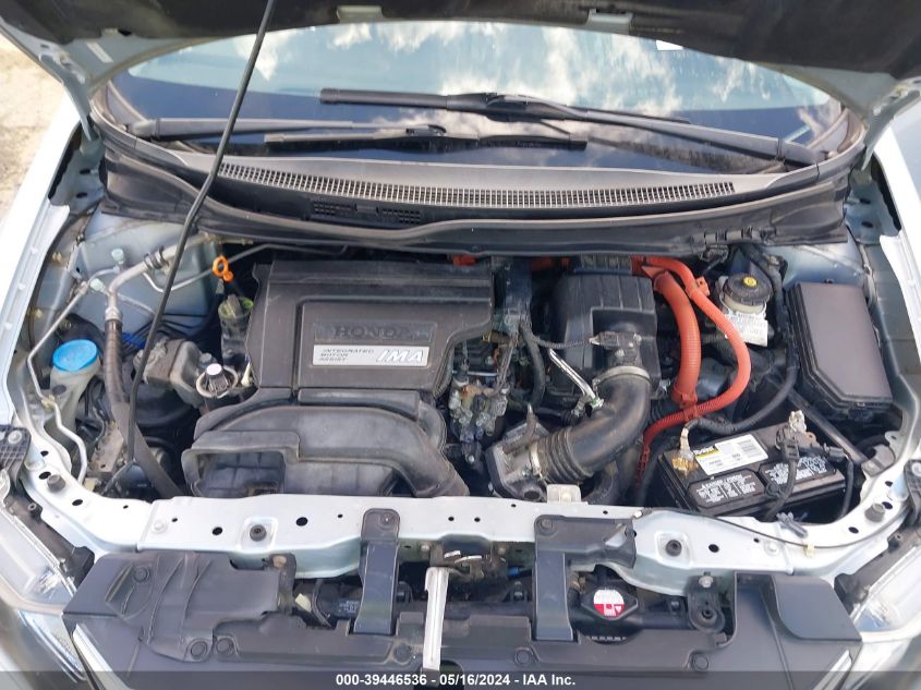 2012 Honda Civic Hybrid VIN: JHMFB4F39CS002740 Lot: 39446536