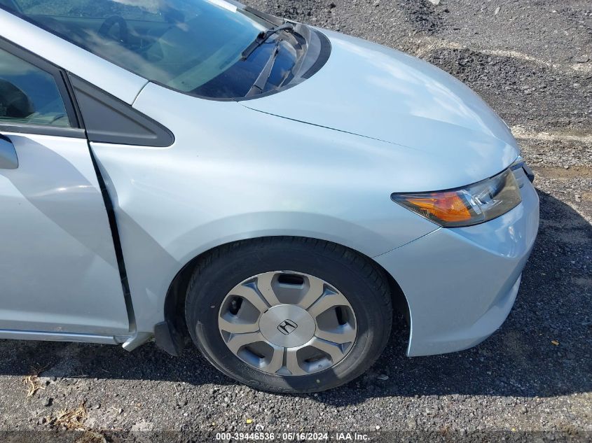 2012 Honda Civic Hybrid VIN: JHMFB4F39CS002740 Lot: 39446536