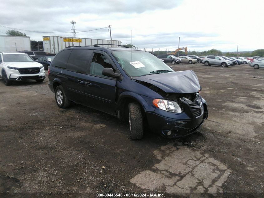 2006 Dodge Grand Caravan Sxt VIN: 2D4GP44L76R836864 Lot: 39446545