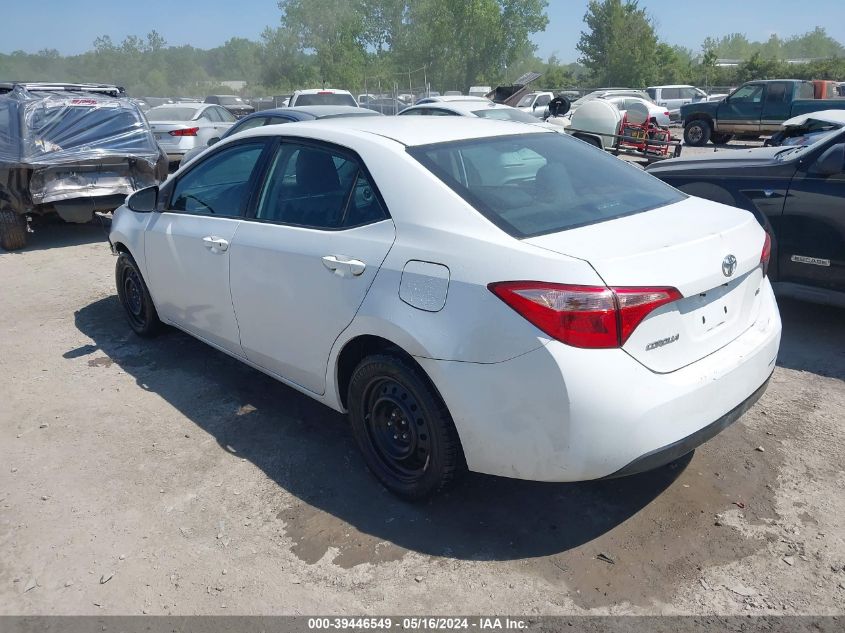 2018 Toyota Corolla Le VIN: 2T1BURHEXJC995976 Lot: 39446549