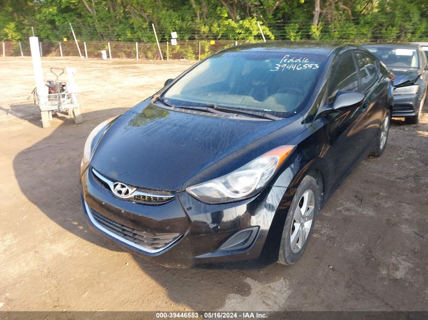 2011 Hyundai Elantra Gls (Ulsan Plant) VIN: KMHDH4AE6BU120002 Lot: 39446553