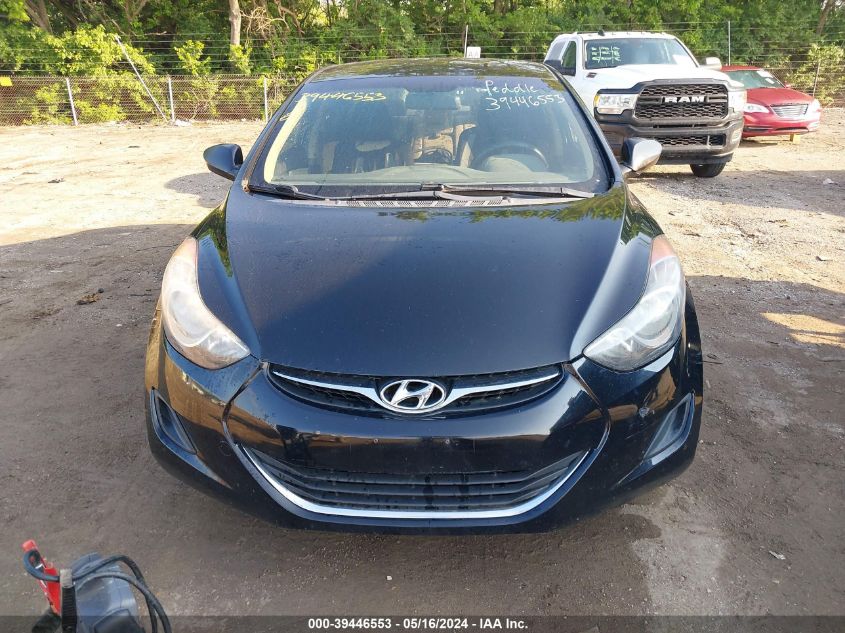 2011 Hyundai Elantra Gls (Ulsan Plant) VIN: KMHDH4AE6BU120002 Lot: 39446553